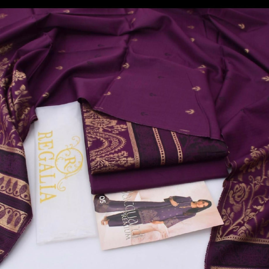 Viscose linen jacquard