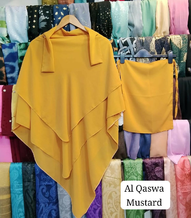 3 layer khimar