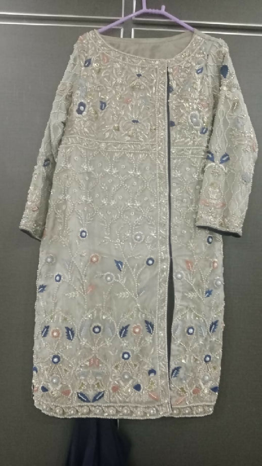 Preloved Heavy Work Shirt With Sharara And Dupatta