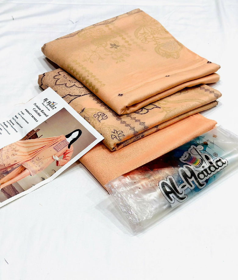 Girl dress (MEERAK LINEN BY AL-MAIDA)