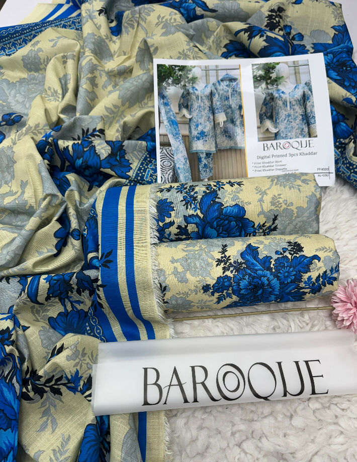 BAROOQUE Khaddar Digital 2025