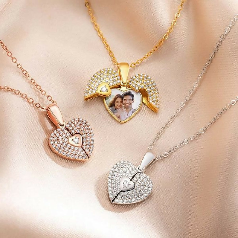 Customized Locket Chain with Name & Picture