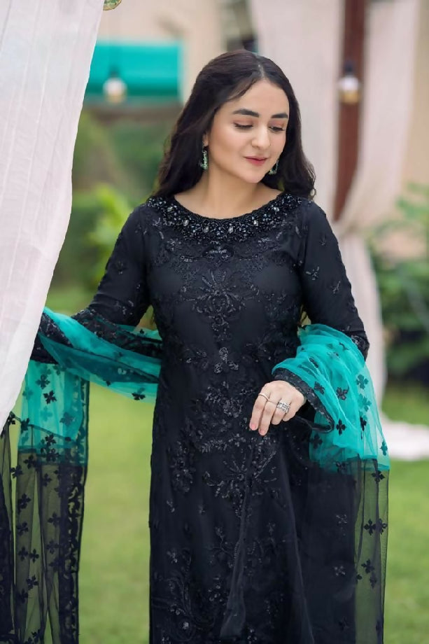 Fancy unstitched dress