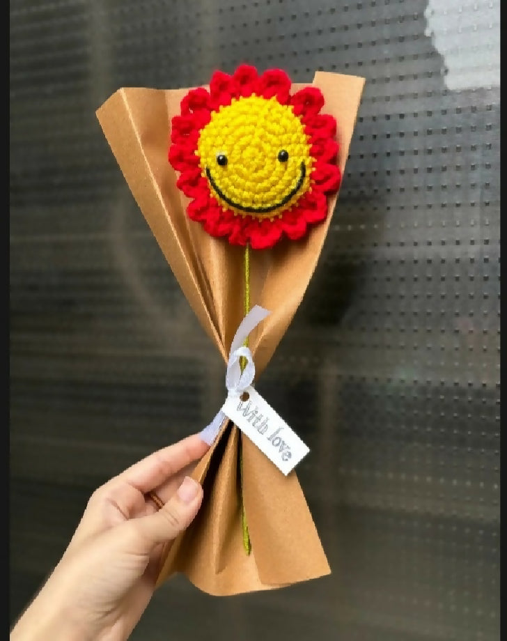 Crochet handmade flowers