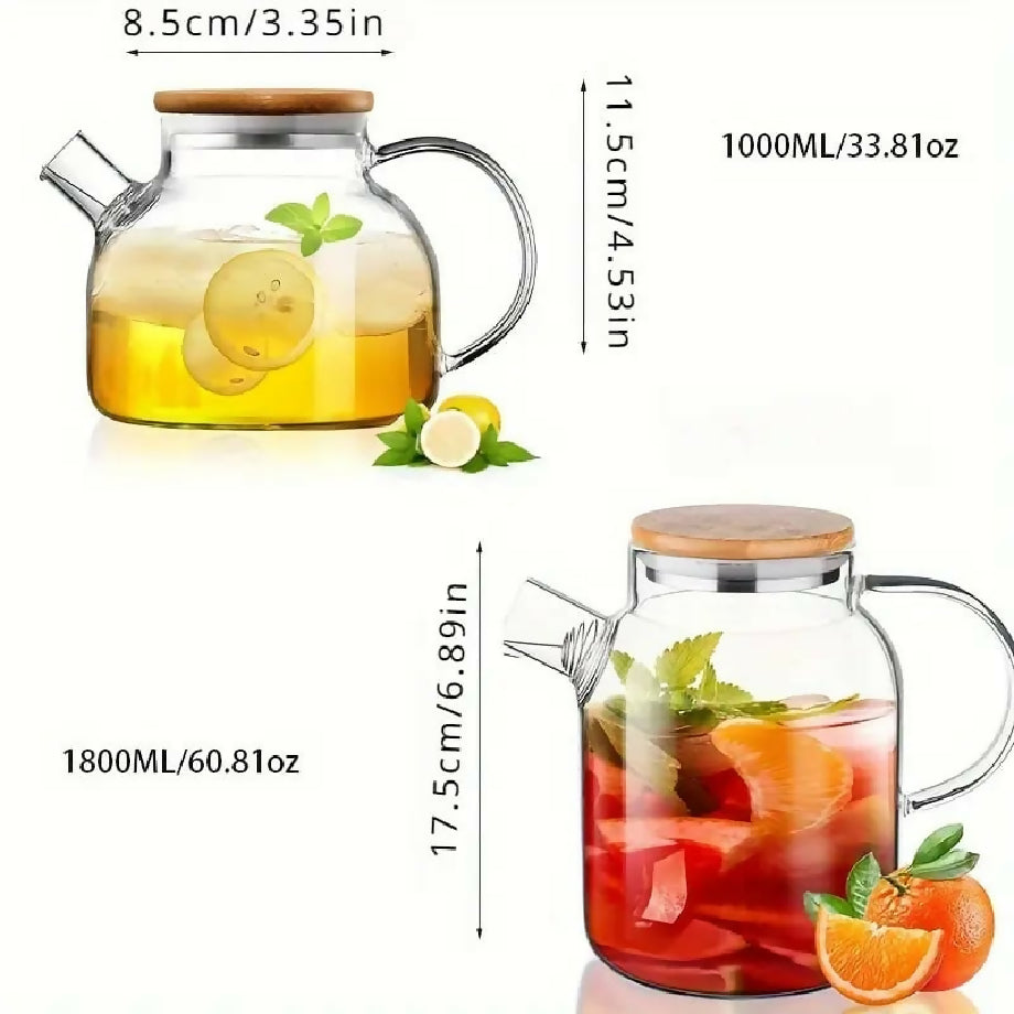 Small & Large Size Borosilicate Glass Kettle