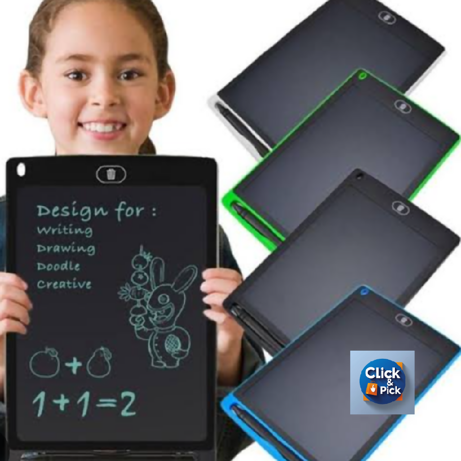 8.5 Inch LCD Writing Tablet for Kids – Reusable Drawing Pad for Learning & Fun
