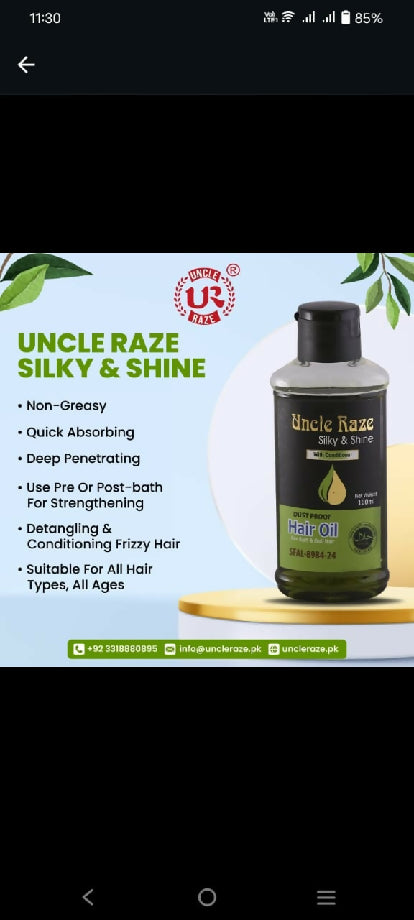 UNCLE RAZE HAIR OIL