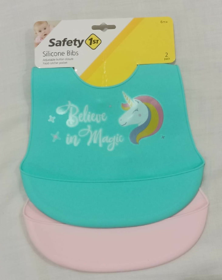 2 piece silicon Bibs set