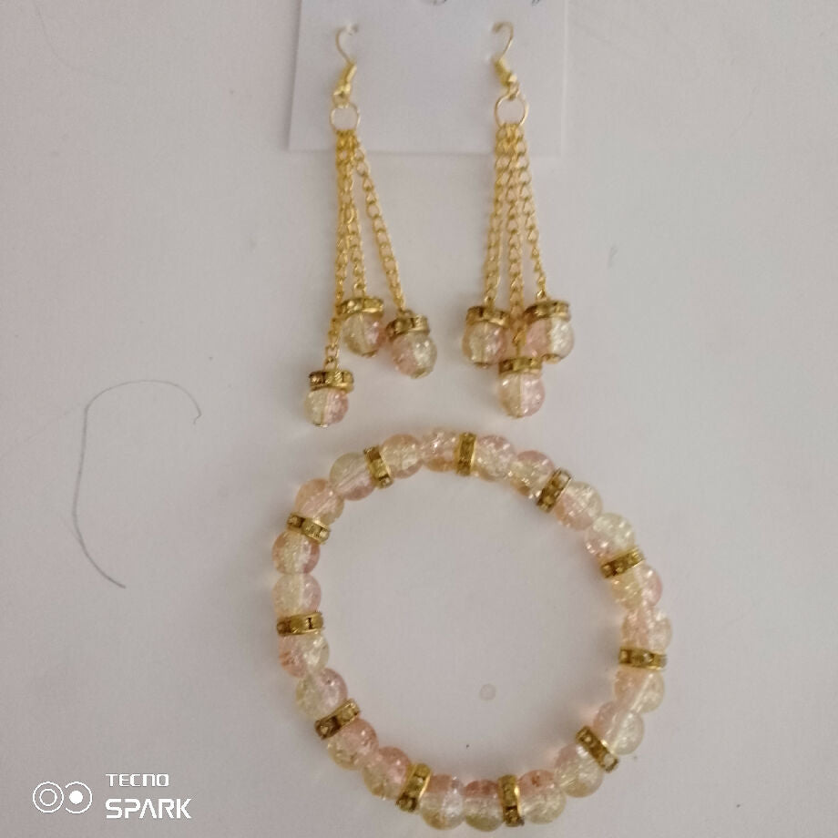 Bracelet with earrings