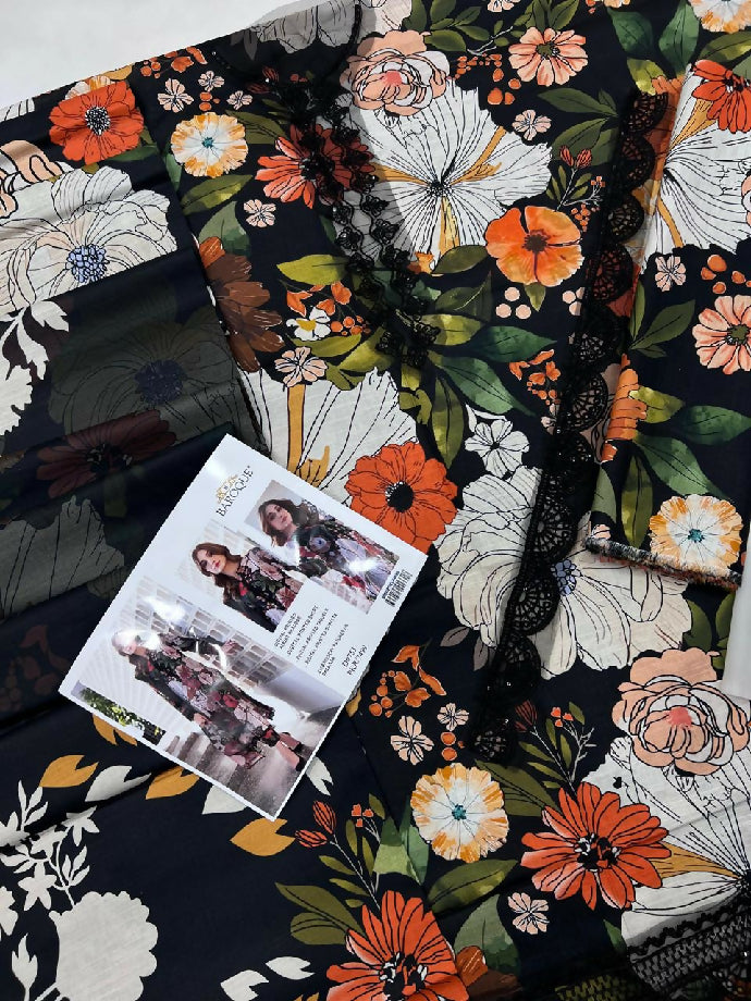 LUXURY DIGITAL PRINT SLUB KHADDAR AIRJET PATCHES VOLUME