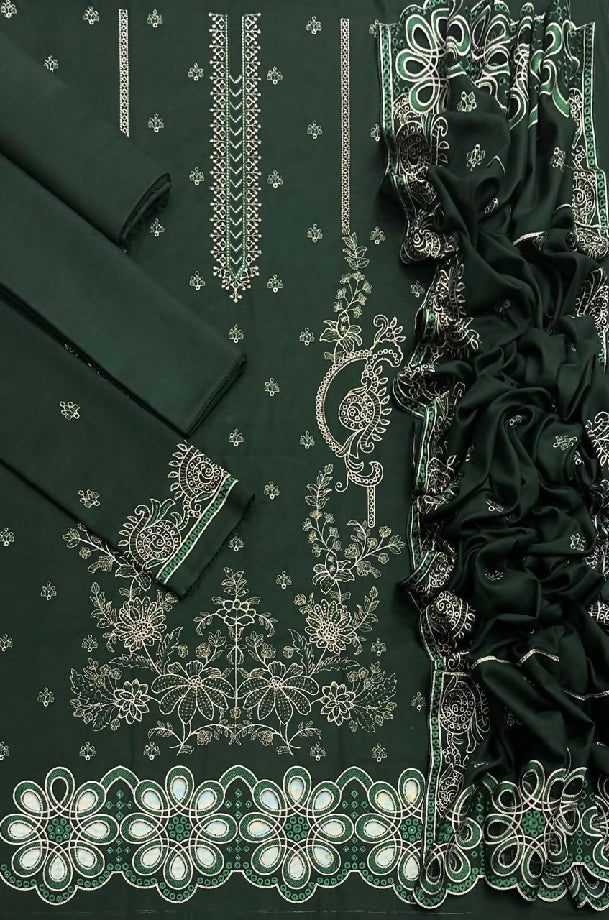 Luxury Embroidered Dhanak Winter collection