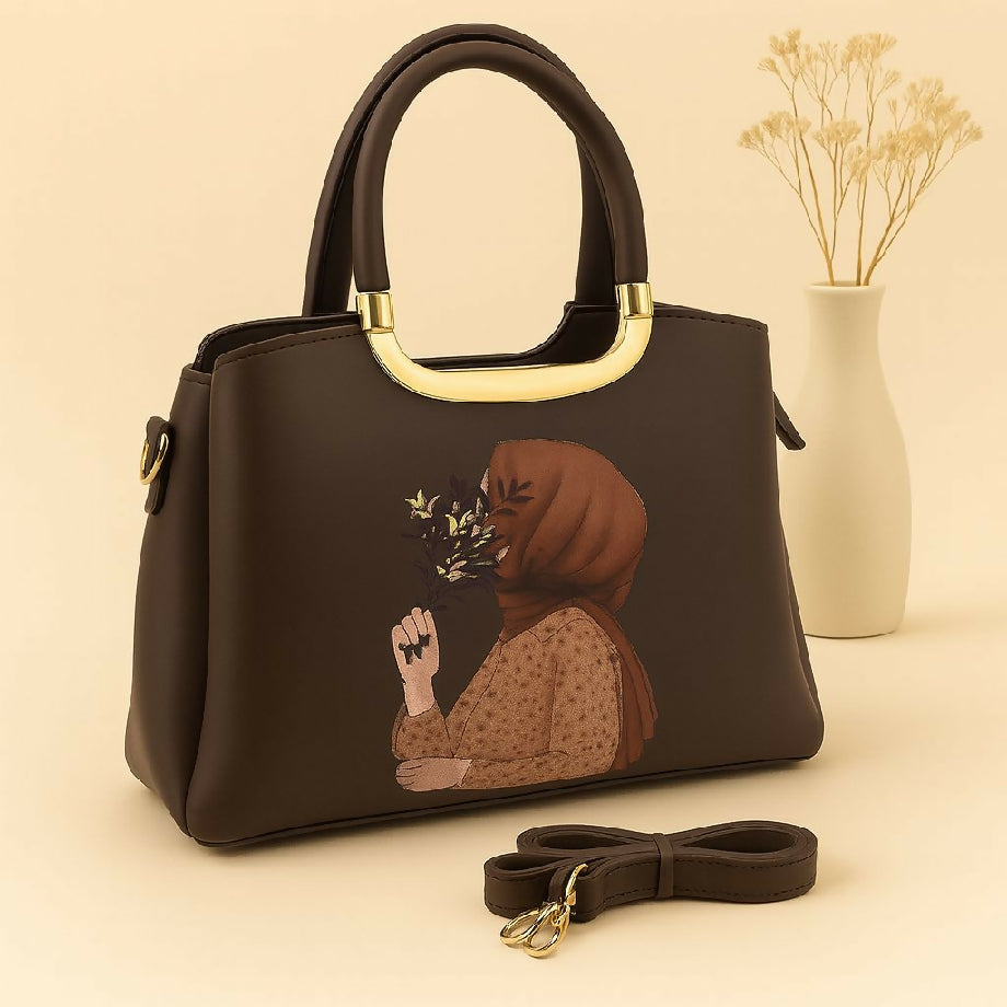 Hijab Printed hand bag