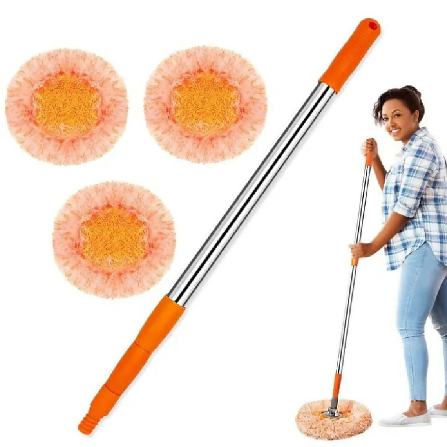 360° Rotatable Adjustable Cleaning Mop, Extendable Wall Cleaning Mop, Rotatable Adjustable Cleaning Mop, Wall Mop for Floor Cleaning