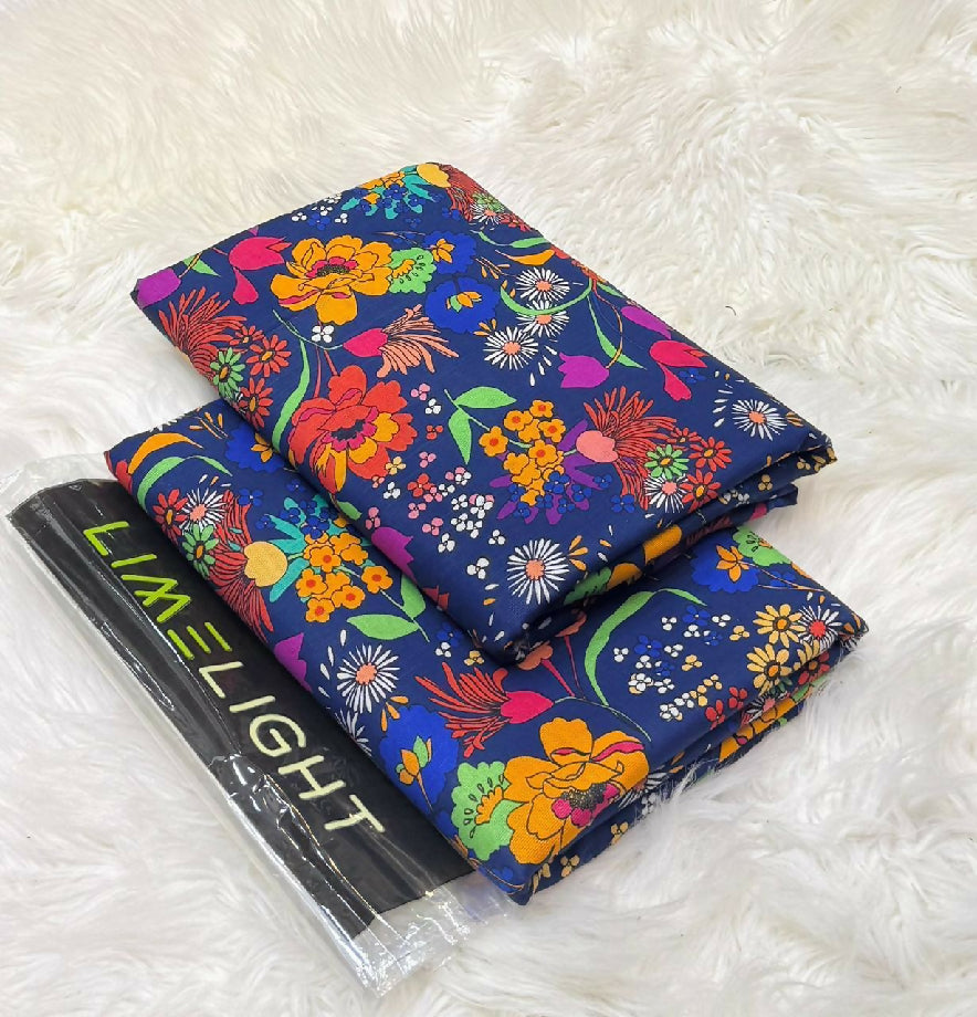 Unstitched Printed Khaddar Two Piece