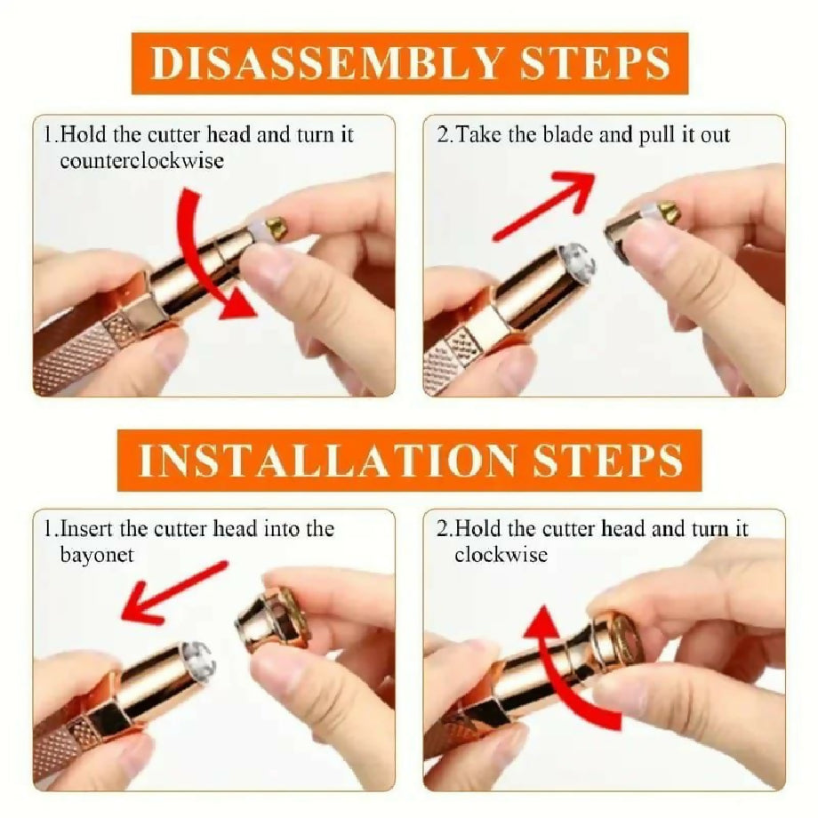 2-in-1 Flawless Eyebrow & Body Hair Trimmer ?