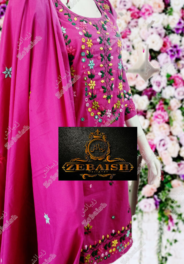 Patti (Leaf) Applique handwork Suit