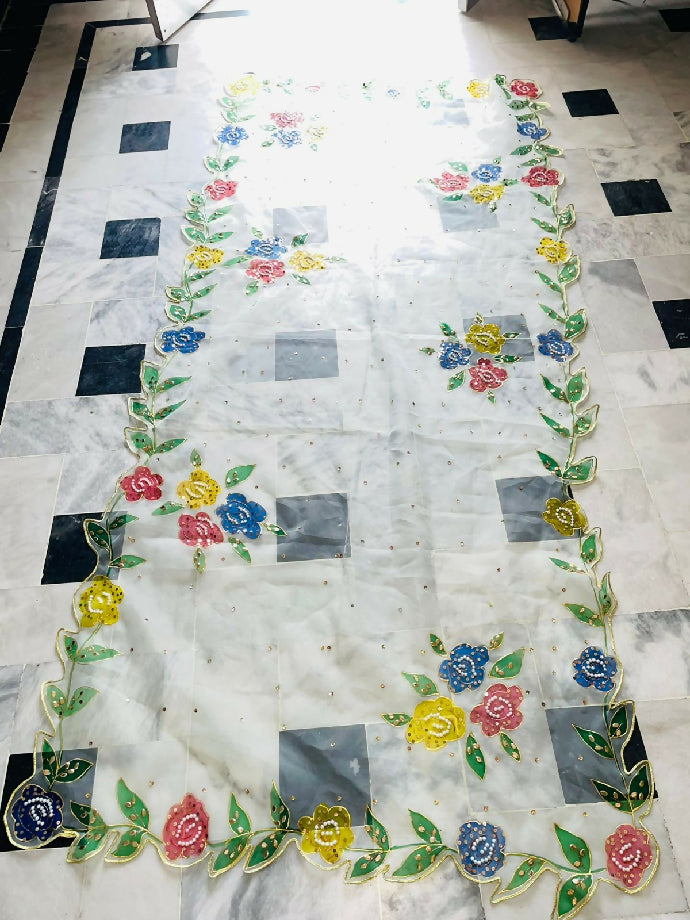 Hand painted duppata