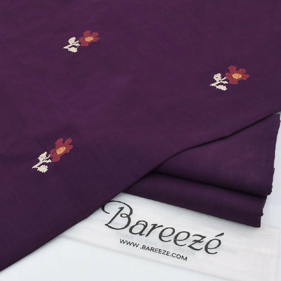 Bareeza 2pc embroidered khaddar