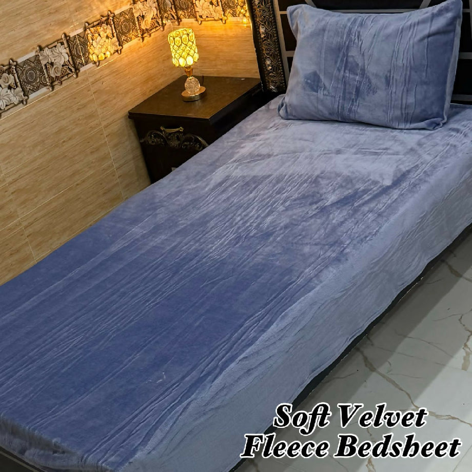 Velvet single bedcover