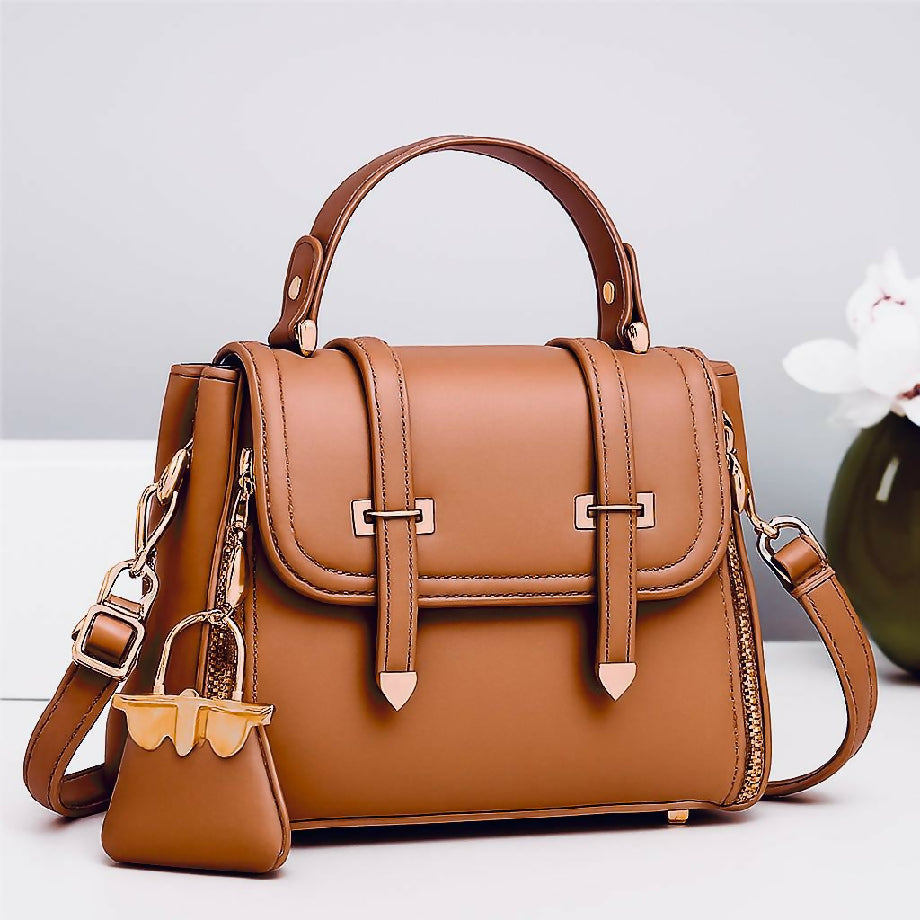 Stylish Cross Body Bags for Girls with Keychain