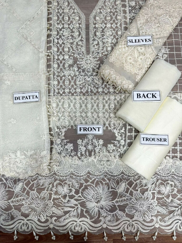 Party Wear 3piece Replica