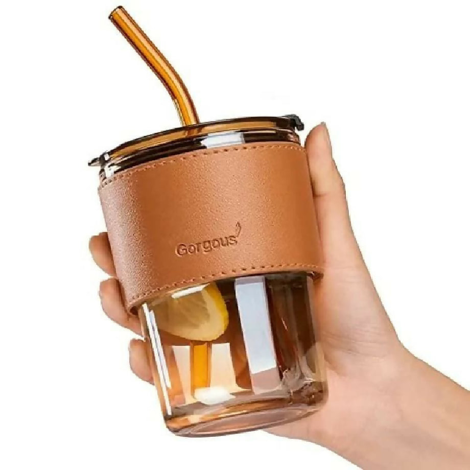 Luxury Leather juice cup