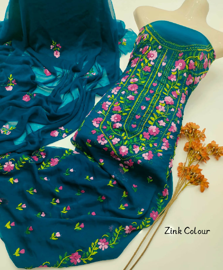 Hand embroidered dresses