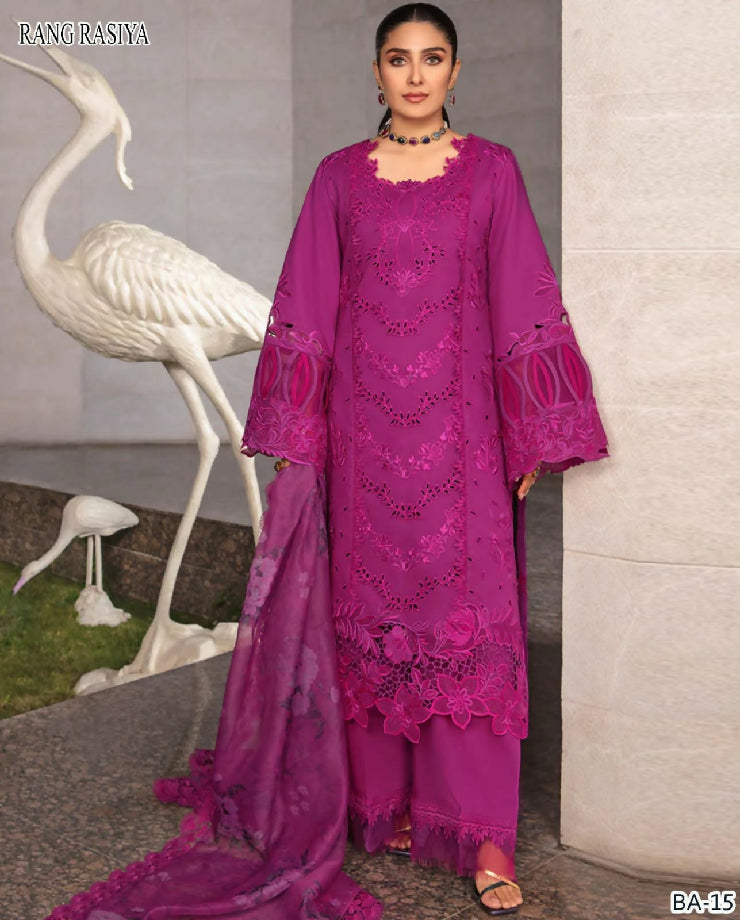 Dhanak Embroided suit