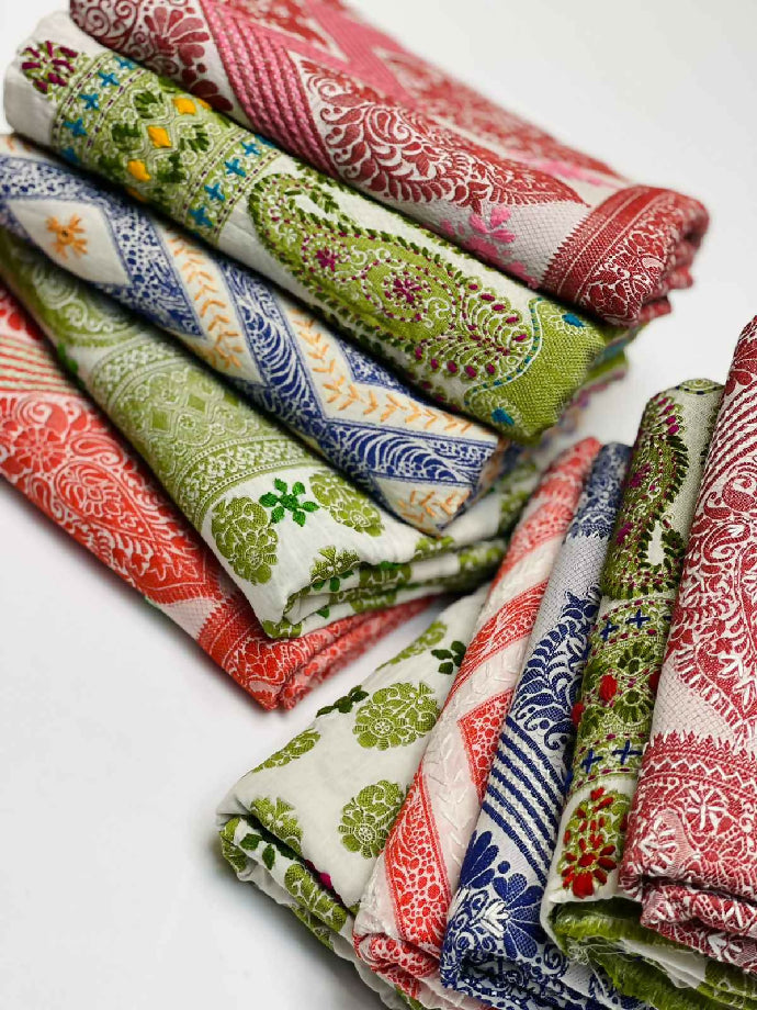 Phulkari shawl collection