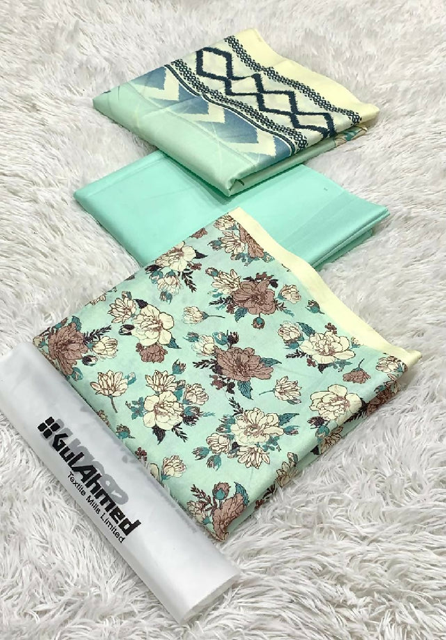 Gul Ahmed Dhanak Printed