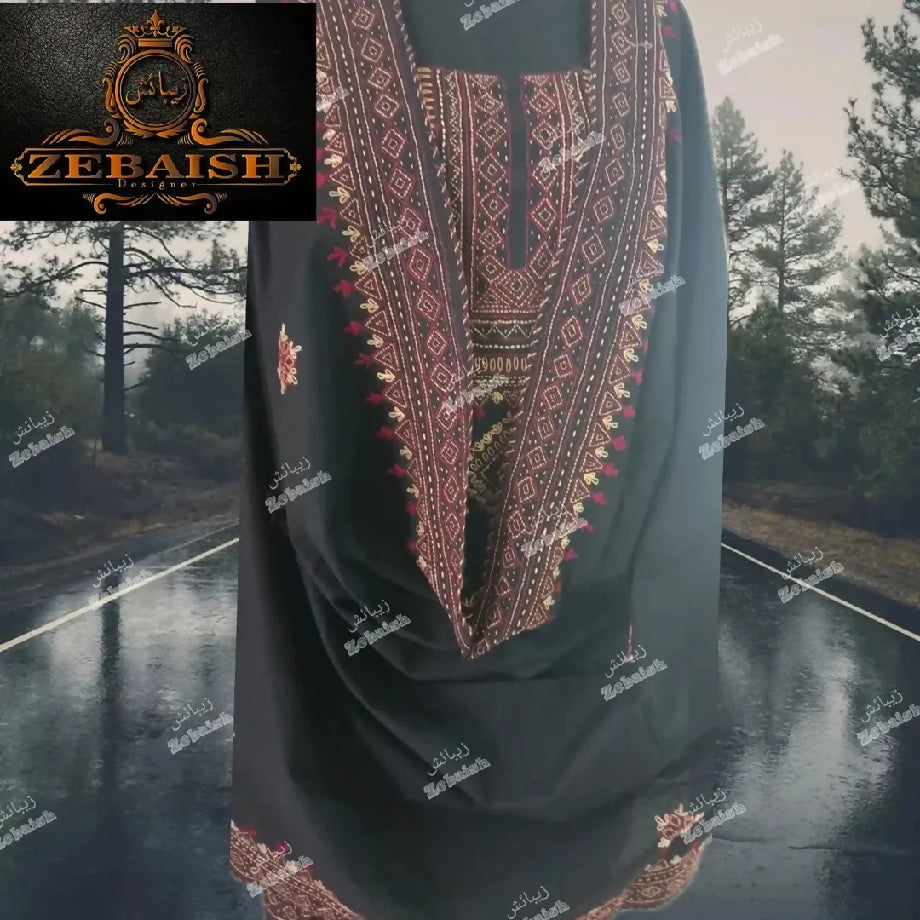 Hand embroidered Suit