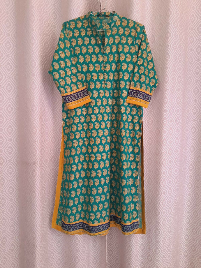 Lawn stitched 2pcs Limelight