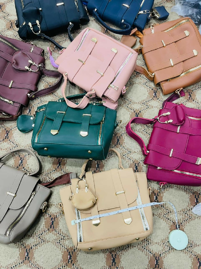 Stylish Cross Body Bags for Girls with Keychain