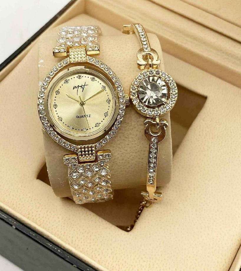 Ladies Jewellery Watch + Bracelet + Normal Box ?