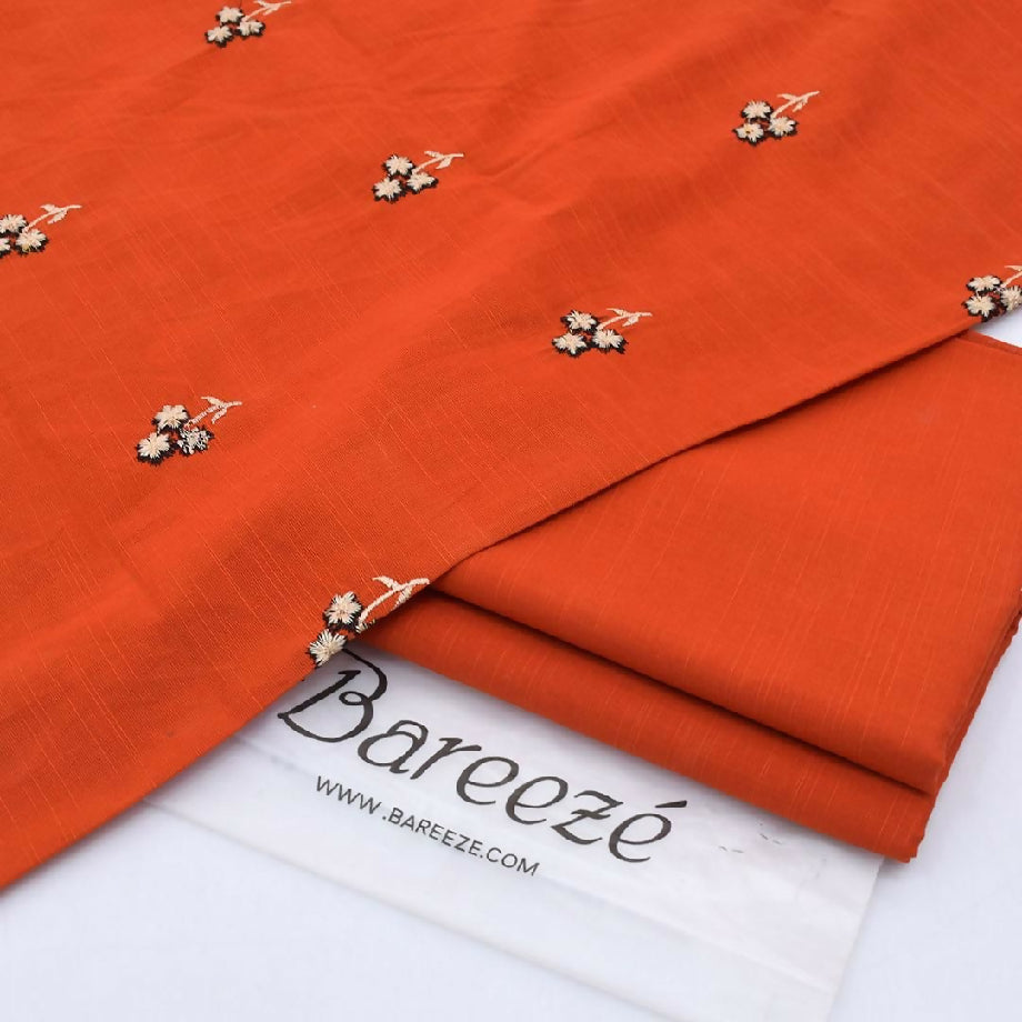 Bareeza 2pc embroidered khaddar