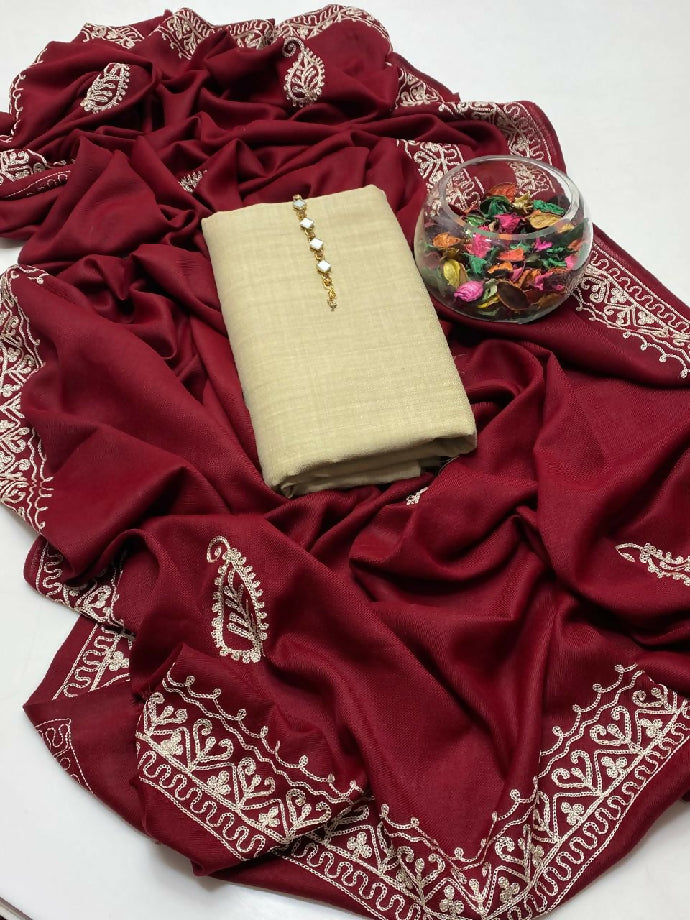 Pashmeena dress with shawls