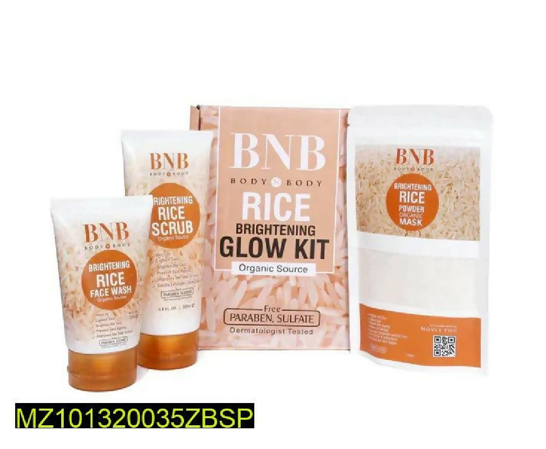 BNB Rice Brighting glow kit