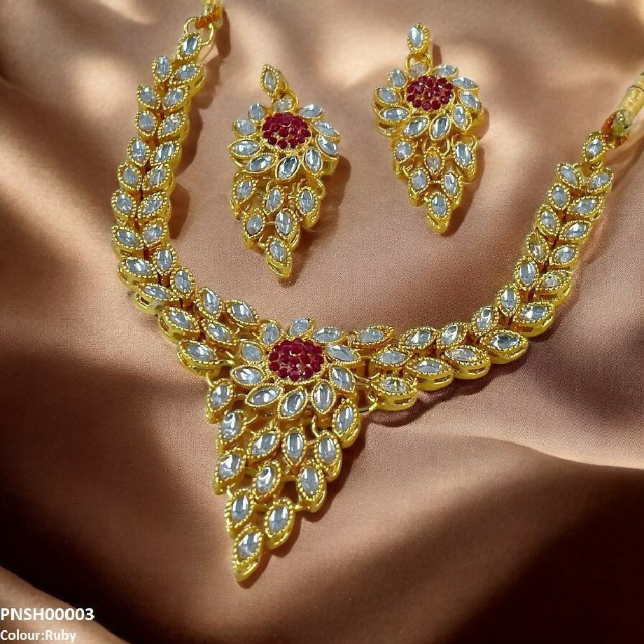 Marquis necklaces set