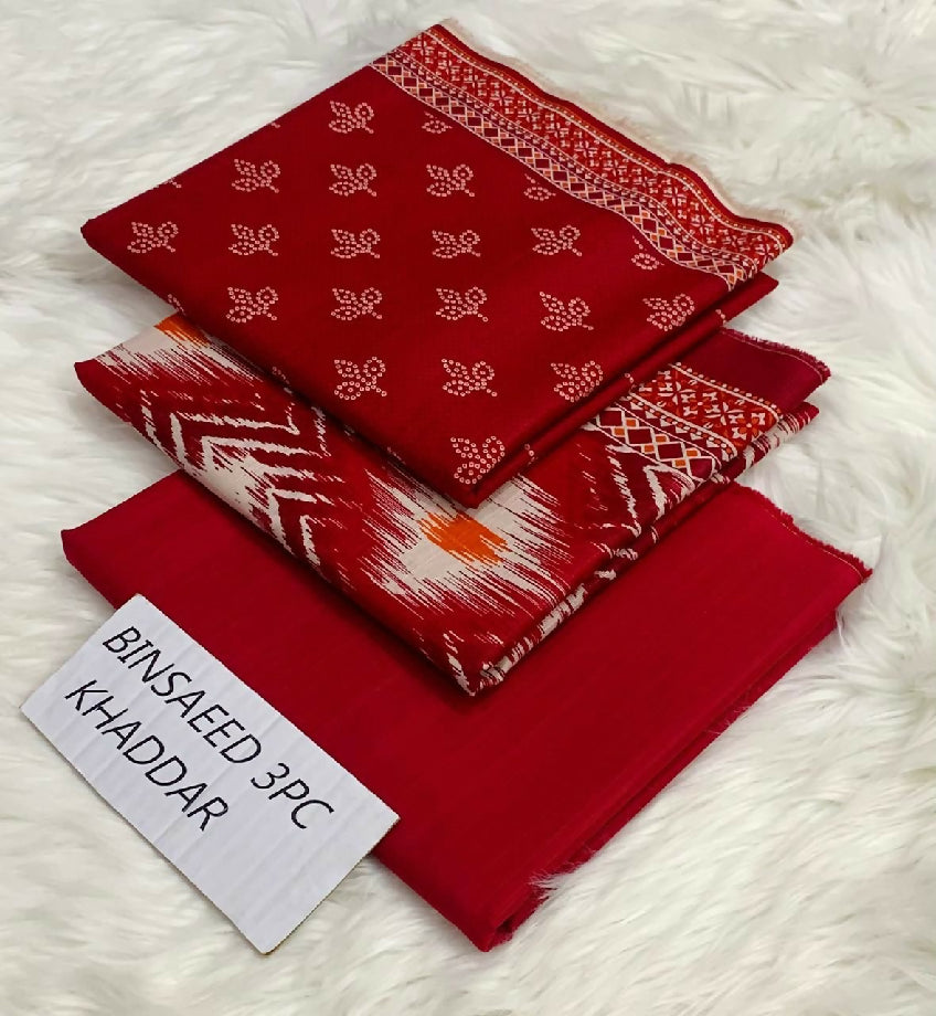 Bin Saeed Original Khadar 3PC