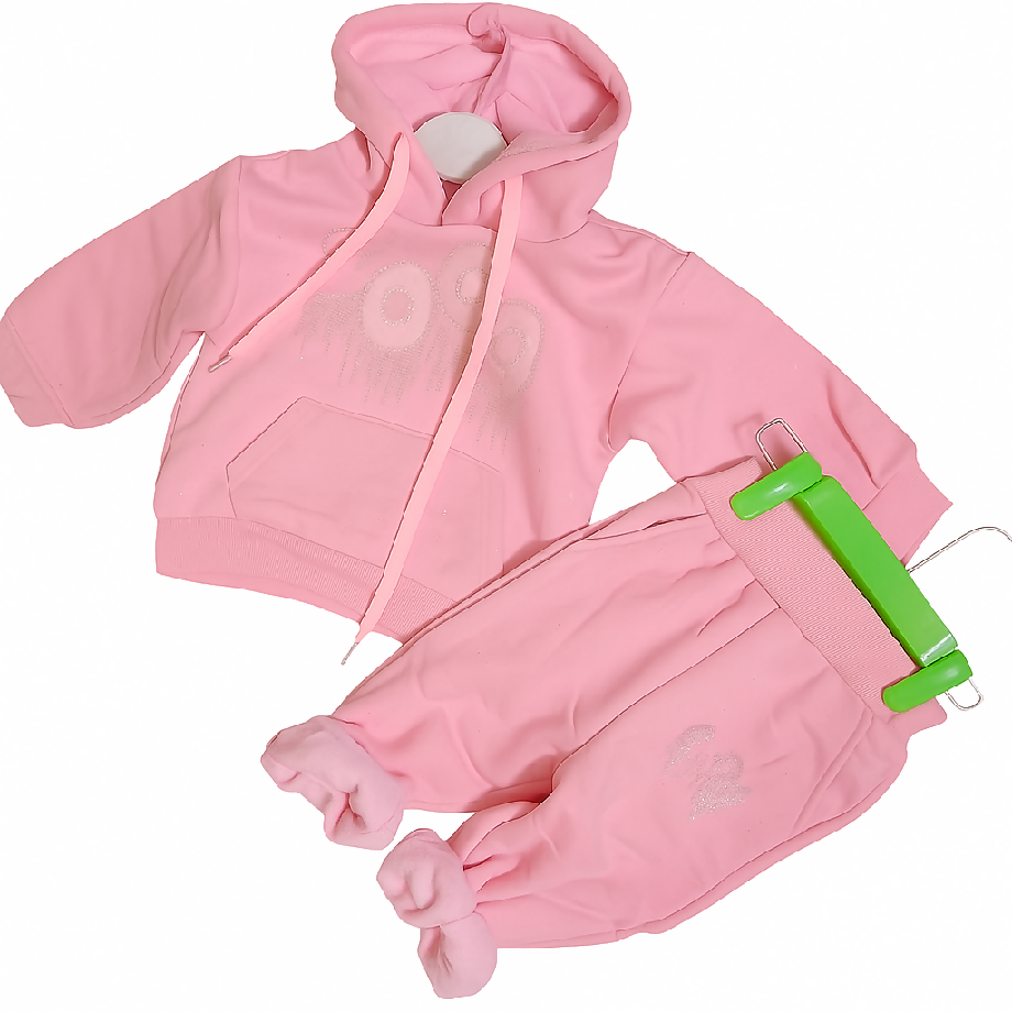 Pink Hoodie track suit for Girls