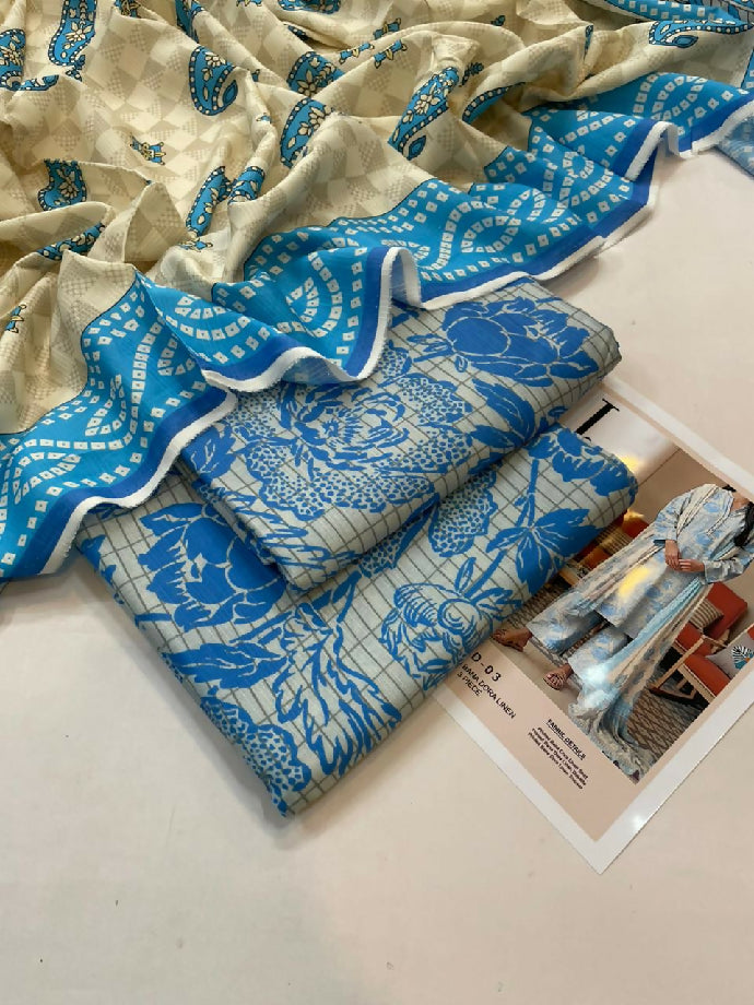 Winter Collection 3PC Linen