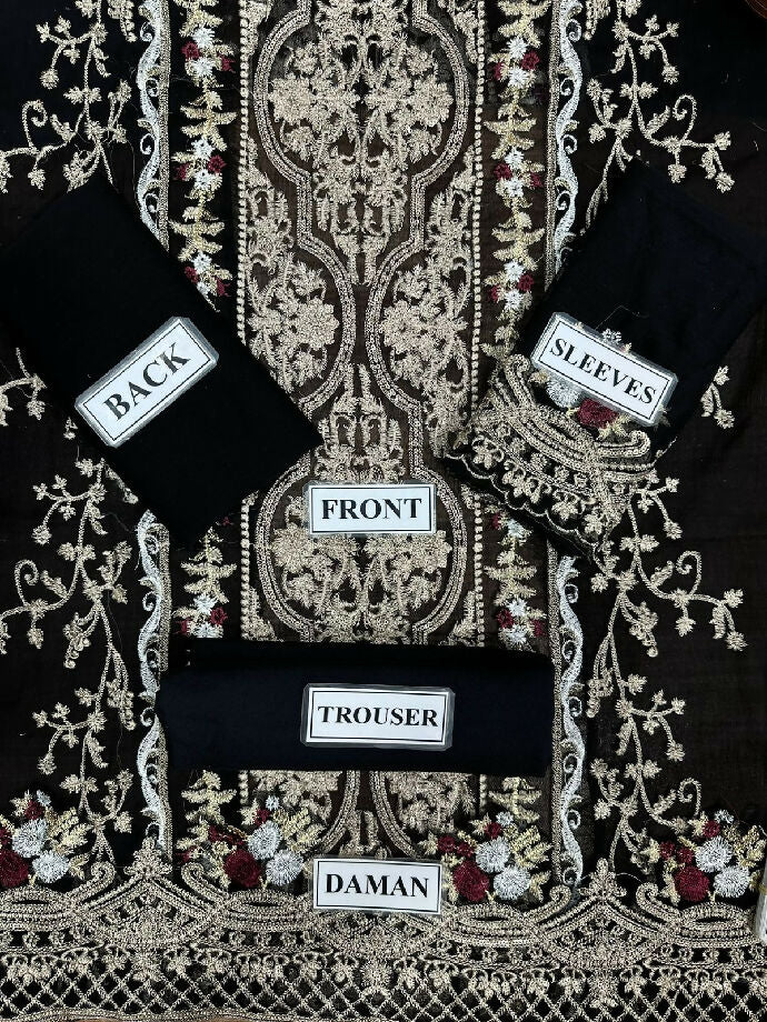 AZURE A+ EMBROIDERY 2pice ** NEW COLLECTION*