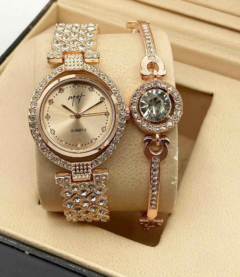Ladies Jewellery Watch + Bracelet + Normal Box ?