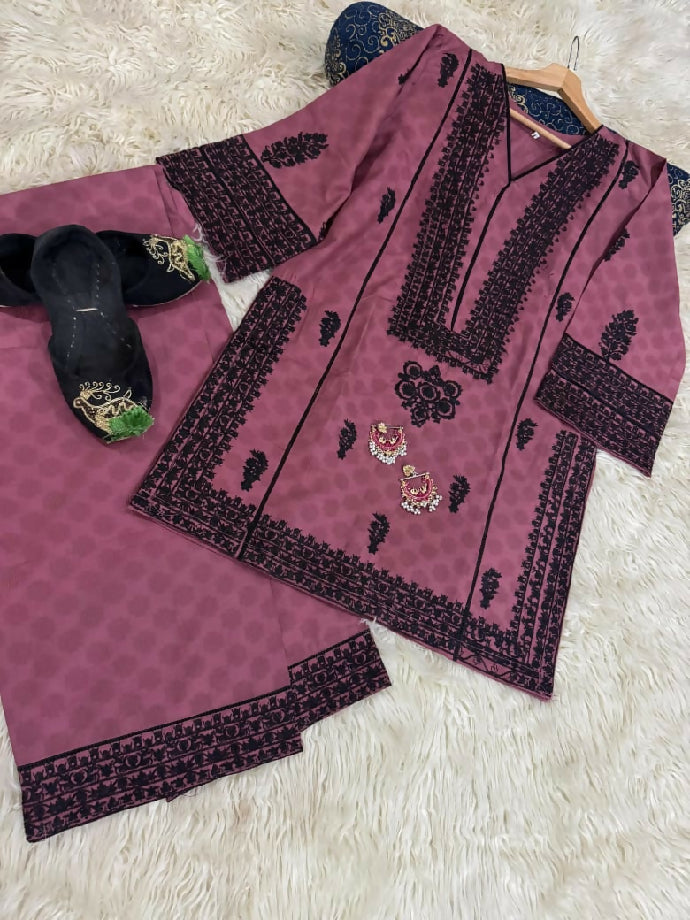 Winter collection stitched dresses