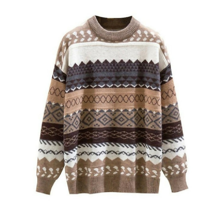 Winter pullover knitwear