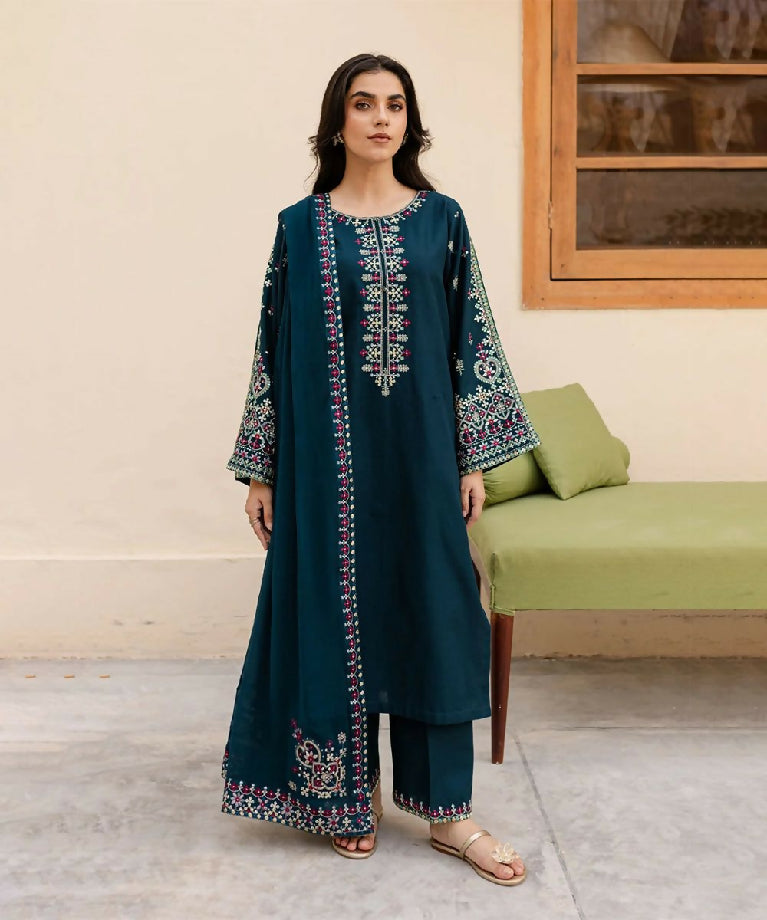 *? _WINTER'S COLLECTION_ ?* ? _:*A+* ? *CATEGORY : DHANAK 3PC EMBROIDERED* > DHANAK EMBROIDERED COLLECTION