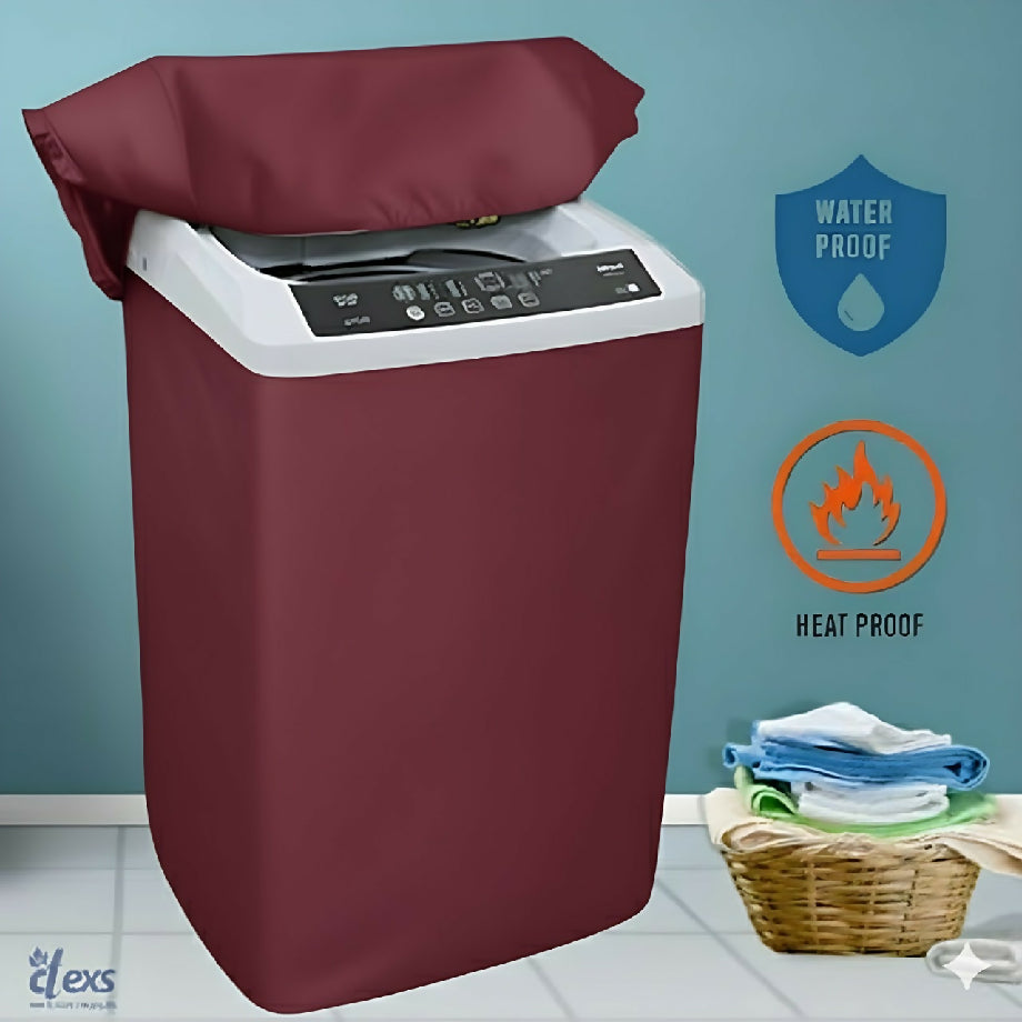 Waterproof and dustproof washing machine cover