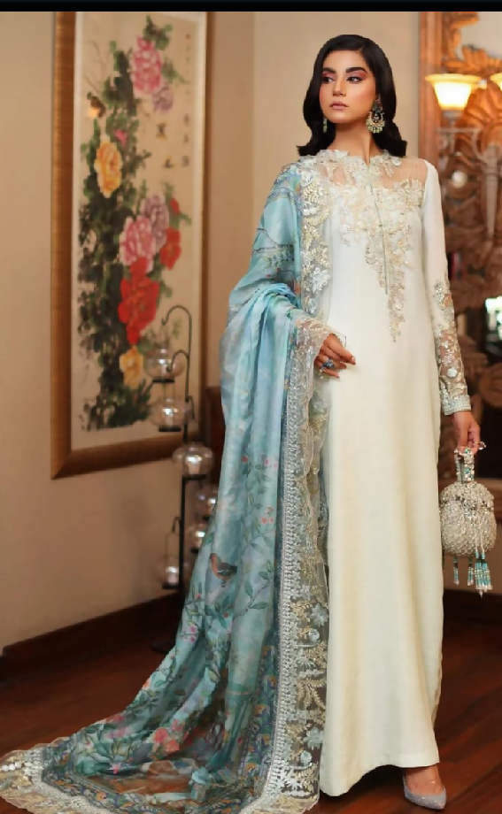 Shamoz silk embroidered