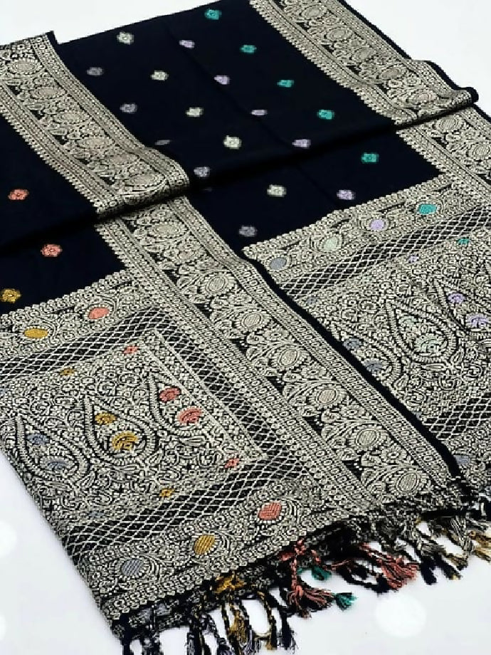 Pashmina Shawl Elegant And Beautiful Banarsi Shawl