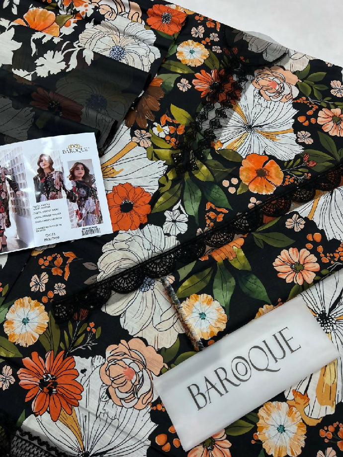 LUXURY DIGITAL PRINT SLUB KHADDAR AIRJET PATCHES VOLUME